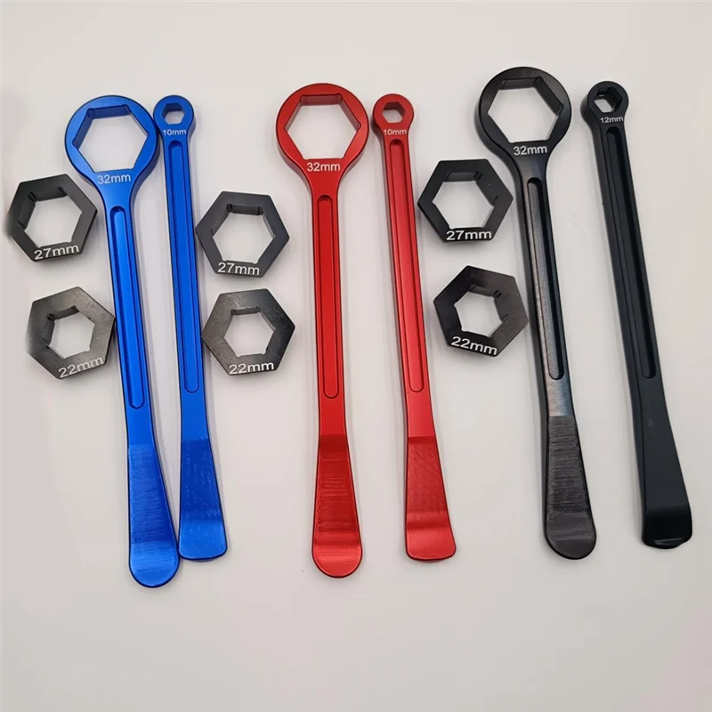 Universal Motorcycle Tire Iron Set 32/10/12/22/27Mm Combo Levers Tire Repair Tool Spanner Head Tire Change B
Universal Motorcycle Tire Iron Set 32/10/12/22/27Mm Combo Levers Tire Repair Tool Spanner Head Tire Change B