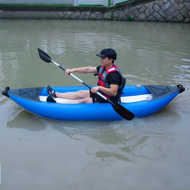 Wholesale PVC Kayak Boat Drop Stitch Folding Kayak Cheap 2 Person Inflatable Kayak Boat
Wholesale PVC Kayak Boat Drop Stitch Folding Kayak Cheap 2 Person Inflatable Kayak Boat