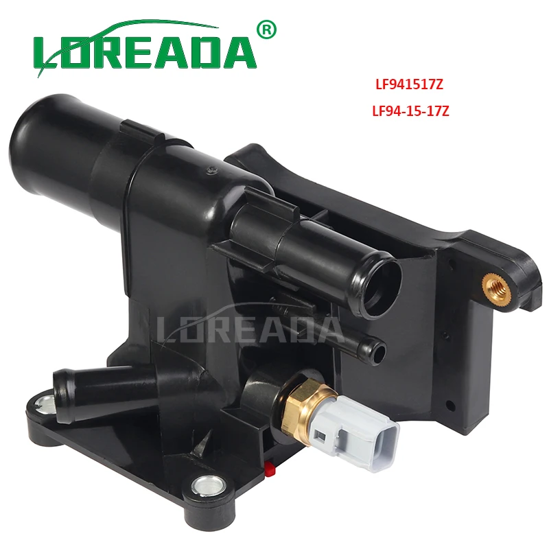 LF941517Z LF94-15-17Z New Water Outlet Engine Coolant Thermostat Housing For Mazda 3 5 6 CX-7 L4 2.0 2.3 2.5L LF9415179A 902-690
LF941517Z LF94-15-17Z New Water Outlet Engine Coolant Thermostat Housing For Mazda 3 5 6 CX-7 L4 2.0 2.3 2.5L LF9415179A 902-690