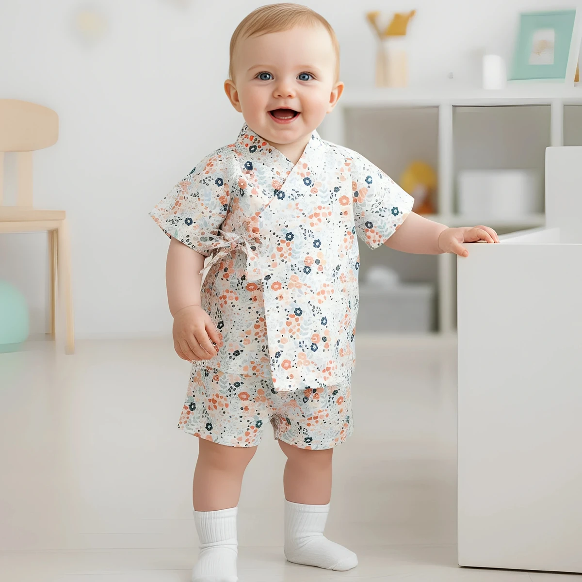 Lovely Summer Floral 2Pcs Little Kids Baby Clothing Sets Cute Tops and Shorts Outfits Sets
Lovely Summer Floral 2Pcs Little Kids Baby Clothing Sets Cute Tops and Shorts Outfits Sets