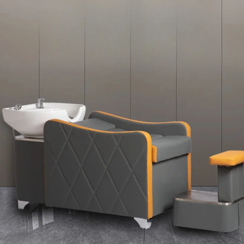 Stylist Salon Shampoo Chair Head Spa Shaving Treatment Shampoo Chair Washbasin Barber Chaise Coiffure Beauty Furniture LJ50SC
Stylist Salon Shampoo Chair Head Spa Shaving Treatment Shampoo Chair Washbasin Barber Chaise Coiffure Beauty Furniture LJ50SC
