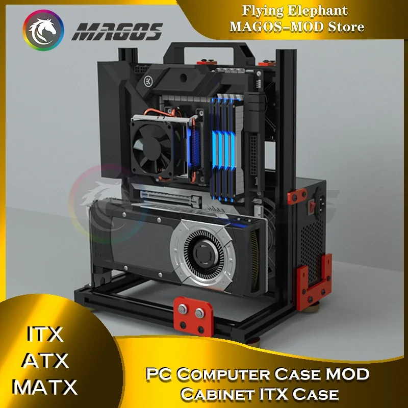 Корпус компьютера для ПК MOD Шкаф ITX Поддержка корпуса 120/240/360 AIO Водяное охлаждение Графический процессор Вертикальное крепление Геймер Компьютер MOD
Корпус компьютера для ПК MOD Шкаф ITX Поддержка корпуса 120/240/360 AIO Водяное охлаждение Графический процессор Вертикальное крепление Геймер Компьютер MOD