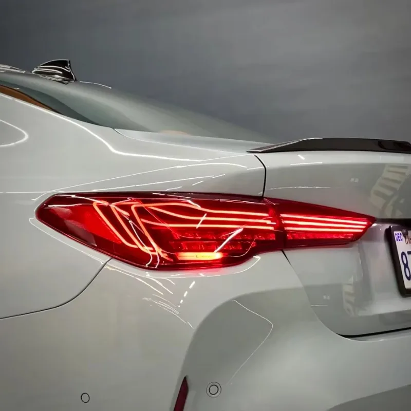 Upgrade CSL Style Smoked Black Red LED/Laser Tail Light Taillights for BMW 4 Series M4 G22 G23 G26 G82
Upgrade CSL Style Smoked Black Red LED/Laser Tail Light Taillights for BMW 4 Series M4 G22 G23 G26 G82