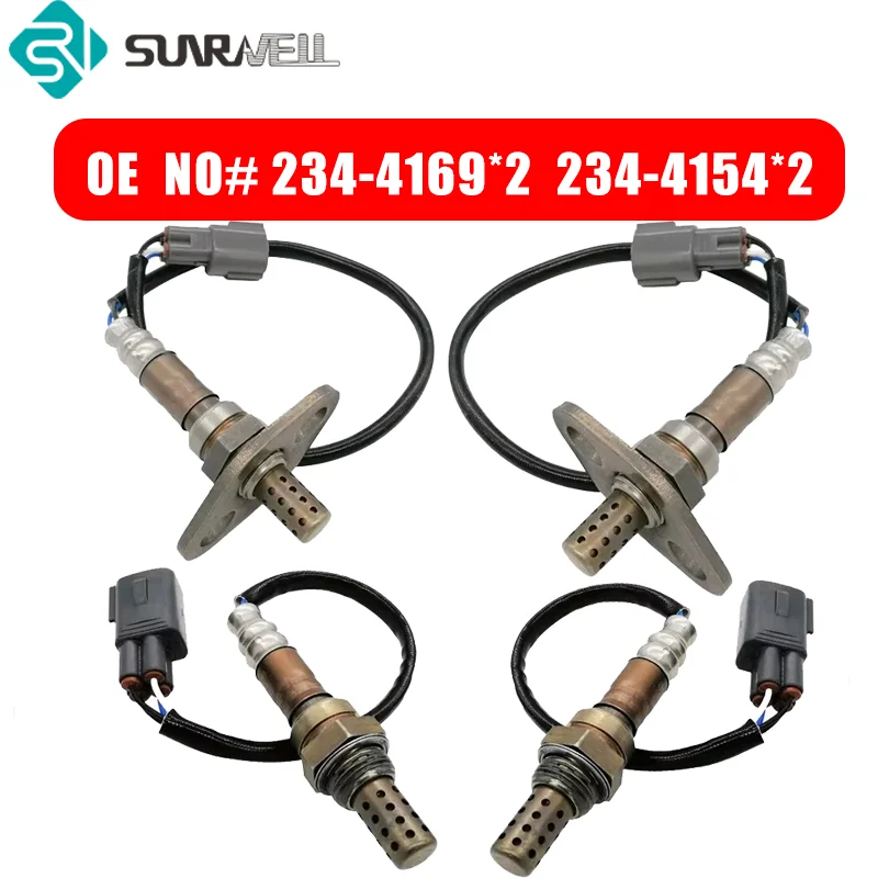 4pcs 234-4154 234-4169 Oxygen Sensor for Toyota Tundra 2000-2002 Land Cruiser Lexus LX470 1998-2002 4.7L Upstream Downstream
4pcs 234-4154 234-4169 Oxygen Sensor for Toyota Tundra 2000-2002 Land Cruiser Lexus LX470 1998-2002 4.7L Upstream Downstream