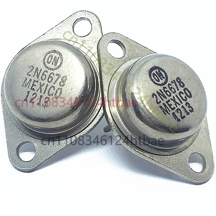 5PCS 2N6678 TO-3 BIPOLAR TRANSISTOR, NPN, 400V NEW
5PCS 2N6678 TO-3 BIPOLAR TRANSISTOR, NPN, 400V NEW