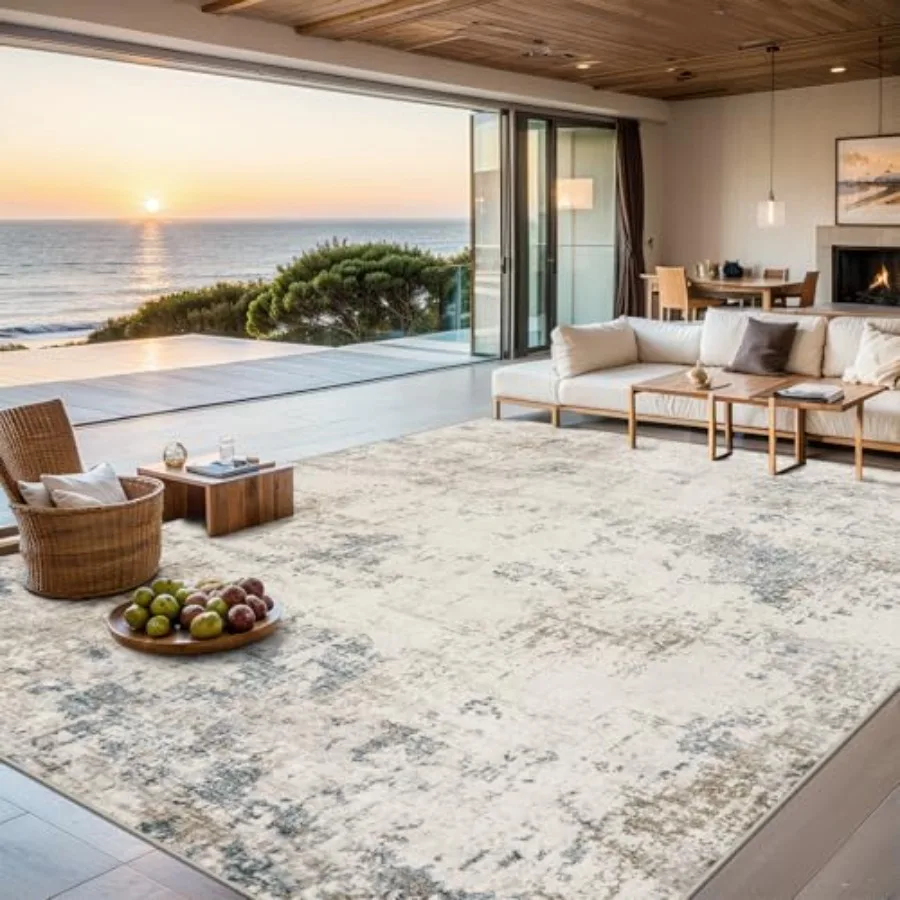 8x10 Area Rugs for Living Room Washable Modern Abstract Soft Neutral Non-Slip Indoor Floor Rug, Stain Resistant Thin Carpet for
8x10 Area Rugs for Living Room Washable Modern Abstract Soft Neutral Non-Slip Indoor Floor Rug, Stain Resistant Thin Carpet for
