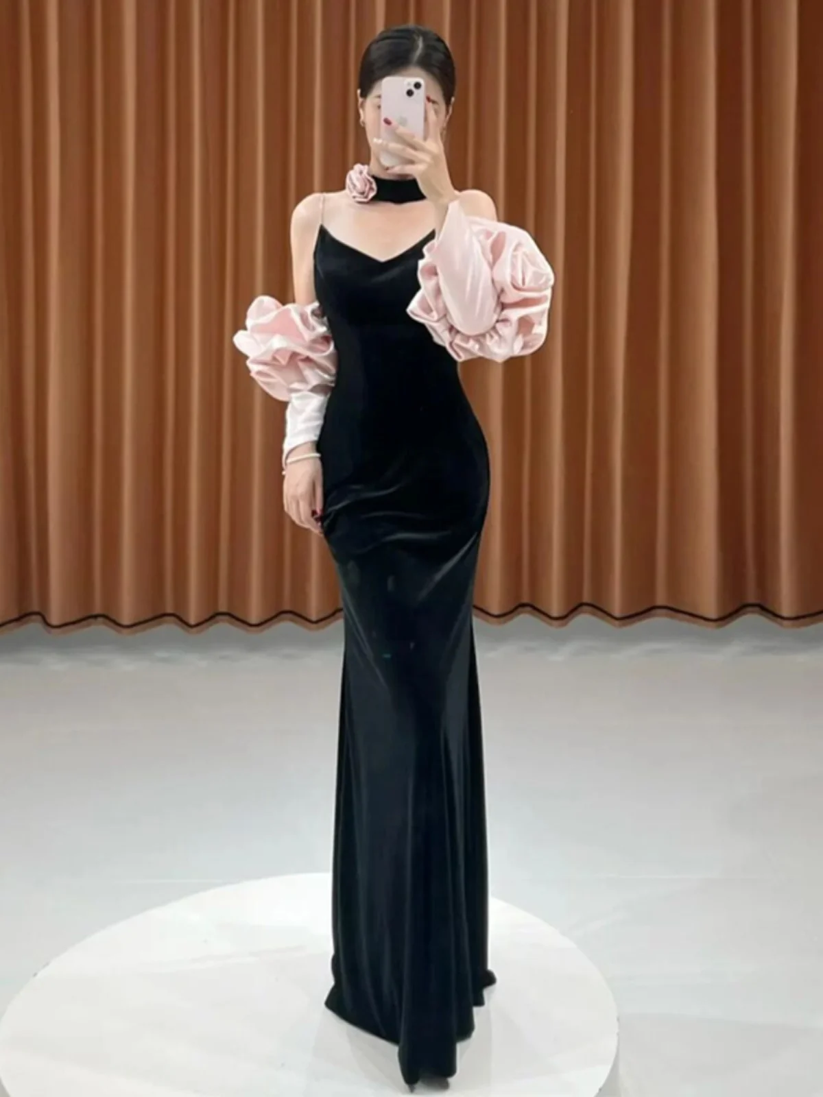 Bla Evening Gown Women's 2025 New Sle Birthday Wedding Ceremony Strapl Long Dr Korean Sle mid Waist Fi Tail
Bla Evening Gown Women's 2025 New Sle Birthday Wedding Ceremony Strapl Long Dr Korean Sle mid Waist Fi Tail