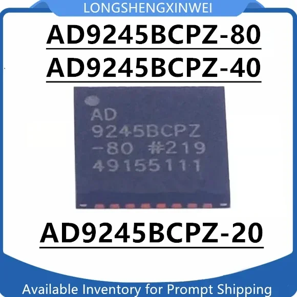 1 шт. AD9245BCPZ-40 AD9245BCPZ-20 AD9245BCPZ-80 Новый чип аналого-цифрового преобразования в наличии на складе
1 шт. AD9245BCPZ-40 AD9245BCPZ-20 AD9245BCPZ-80 Новый чип аналого-цифрового преобразования в наличии на складе