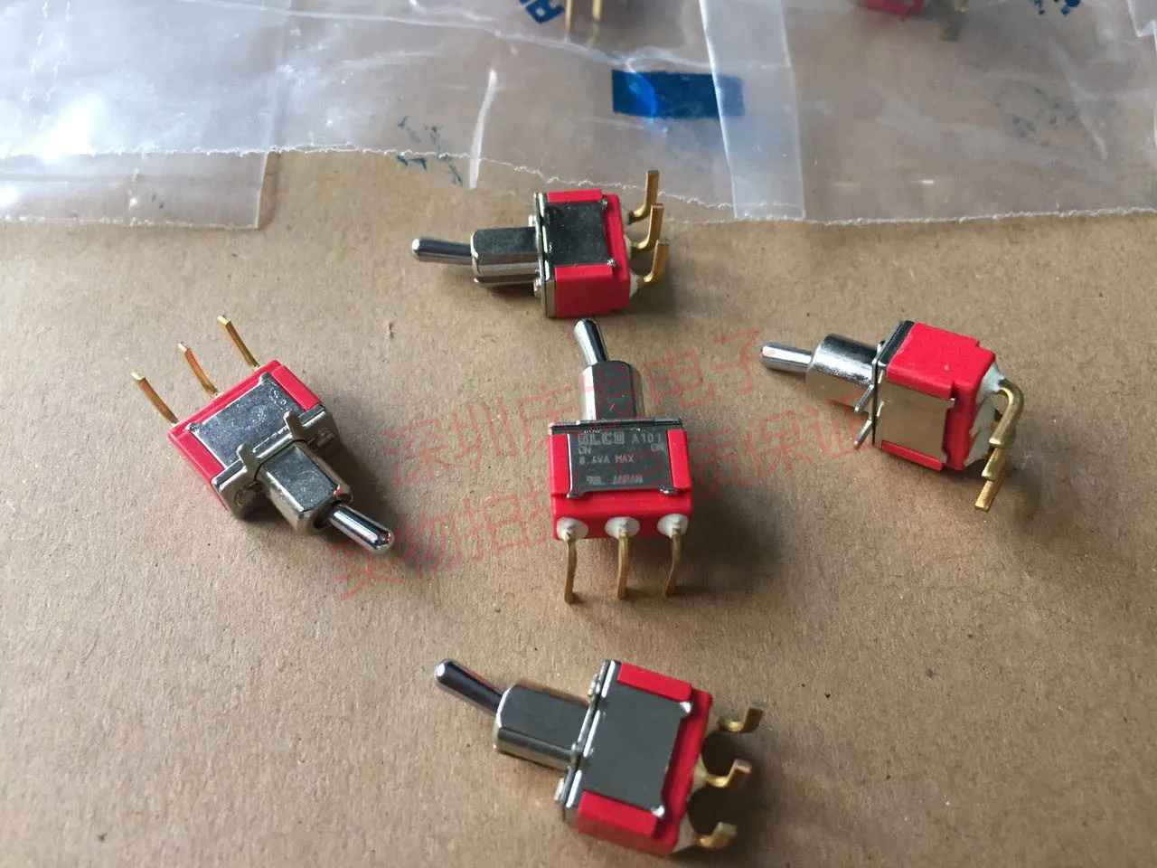 Original Japan ALCO A101 miniature toggle switch 5 foot 2 file shake switch 0.4VA foot
Original Japan ALCO A101 miniature toggle switch 5 foot 2 file shake switch 0.4VA foot