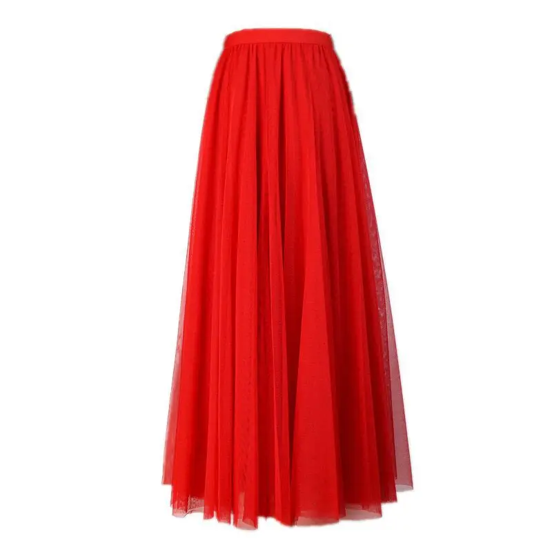 20 Panels 720 Degree Tulle Skirt Women High Waist Slimming Maxi Long Mesh Skirt with Good Drape for Beach Casual Daily Wear
20 Panels 720 Degree Tulle Skirt Women High Waist Slimming Maxi Long Mesh Skirt with Good Drape for Beach Casual Daily Wear