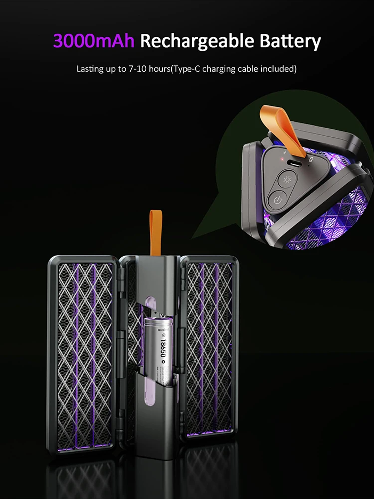 4 In 1 Foldable Electric Mosquito Swatter Killer 3000V Fly Swatter Trap USB Rechargeable Mosquito Racket Insect Killer Bug Zappe
4 In 1 Foldable Electric Mosquito Swatter Killer 3000V Fly Swatter Trap USB Rechargeable Mosquito Racket Insect Killer Bug Zappe
