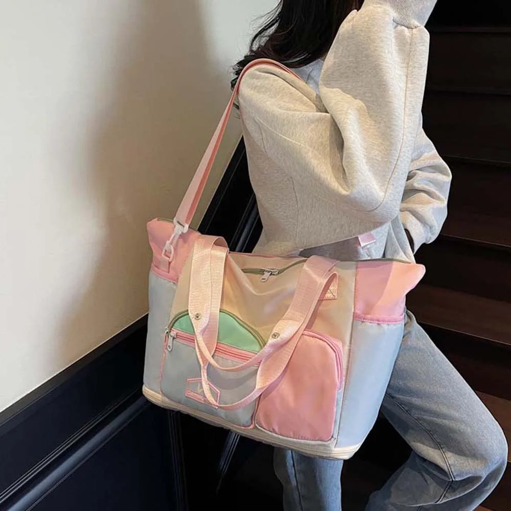 Oxford Cloth Expandable Travel Bag Contrast Color Foldable Large Capacity Fitness Bag Yoga Pouch Multi Layered
Oxford Cloth Expandable Travel Bag Contrast Color Foldable Large Capacity Fitness Bag Yoga Pouch Multi Layered