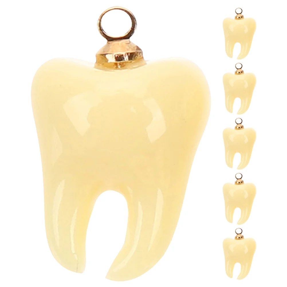 6 Pcs Baby Tooth Shaped Pendant Jewelry Charms for DIY Craft Bracelet Mini Making Resin Small
6 Pcs Baby Tooth Shaped Pendant Jewelry Charms for DIY Craft Bracelet Mini Making Resin Small