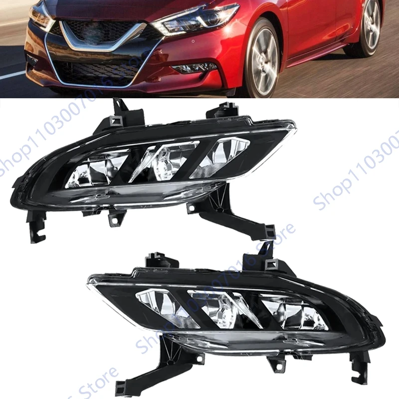 Car Fog Lamps Front Bumper Daytime Running Lights For Nissan Maxima 2016 2017 2018 26150-4RK0A 26155-4RK0A
Car Fog Lamps Front Bumper Daytime Running Lights For Nissan Maxima 2016 2017 2018 26150-4RK0A 26155-4RK0A