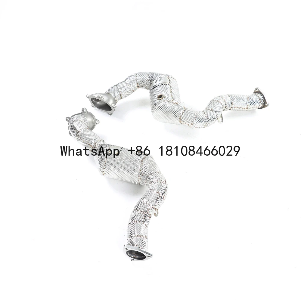 304 Stainless Steel Downpipe Catted Downpipe for Audi S6 RS6 S7 RS7 C7 A8 S8 D4 4.0 TFSI
304 Stainless Steel Downpipe Catted Downpipe for Audi S6 RS6 S7 RS7 C7 A8 S8 D4 4.0 TFSI