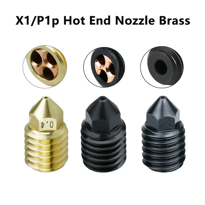 For Bambu Lab X1/P1P Nozzle 0.6 0.8 1.0mm Hardened Steel CHT Cloning Brass Nozzle Upgraded Hotend Steel For Bambu Lab 3D Printer
For Bambu Lab X1/P1P Nozzle 0.6 0.8 1.0mm Hardened Steel CHT Cloning Brass Nozzle Upgraded Hotend Steel For Bambu Lab 3D Printer