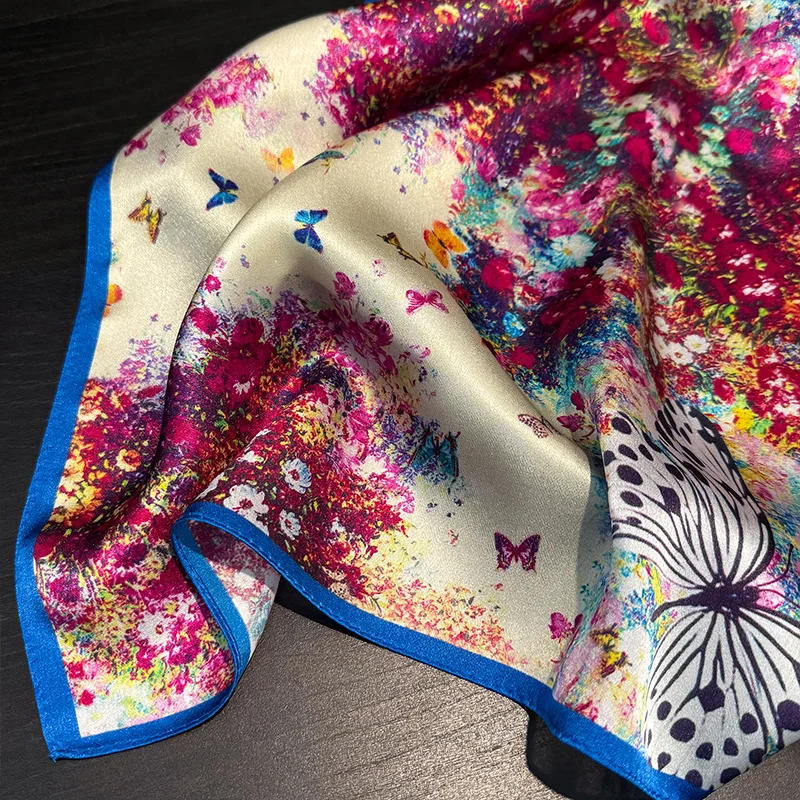 Wholesale 100% Natural Silk Square Scarf Women Neck Bandana Mulberry Scarves Female Summer Headkerchief Shawl Wrap Hijab beach
Wholesale 100% Natural Silk Square Scarf Women Neck Bandana Mulberry Scarves Female Summer Headkerchief Shawl Wrap Hijab beach