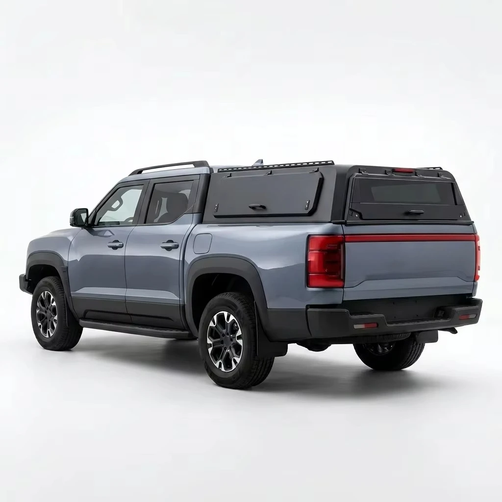 Pickup Truck Canopy Aluminum Heavy Duty Off-road Camping Truck Topper Hardtop Camper Shell Custom Fit for BYD Shark 6
Pickup Truck Canopy Aluminum Heavy Duty Off-road Camping Truck Topper Hardtop Camper Shell Custom Fit for BYD Shark 6