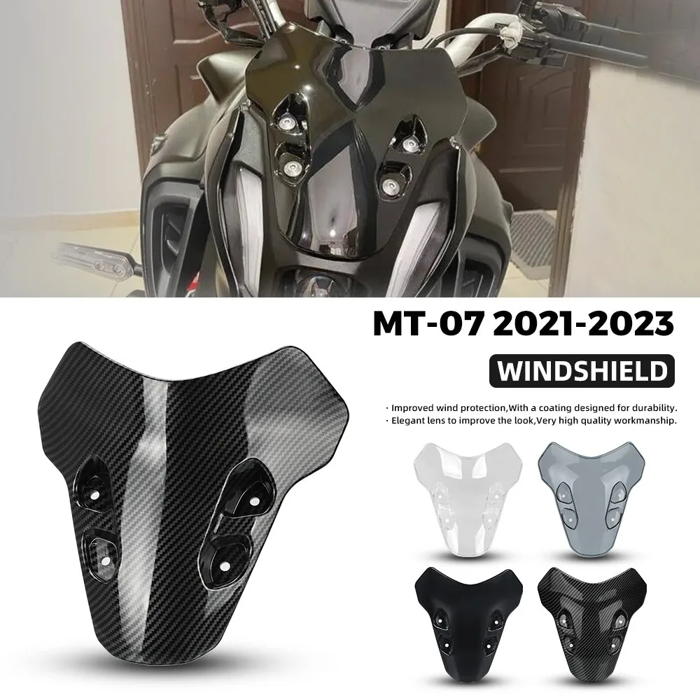 MT-07 mt07 Motorcycle Windshield Deflectors Wind Shield Screen Protector For Yamaha MT07 Windscreen MT 07 2021 2022 2023 2024
MT-07 mt07 Motorcycle Windshield Deflectors Wind Shield Screen Protector For Yamaha MT07 Windscreen MT 07 2021 2022 2023 2024