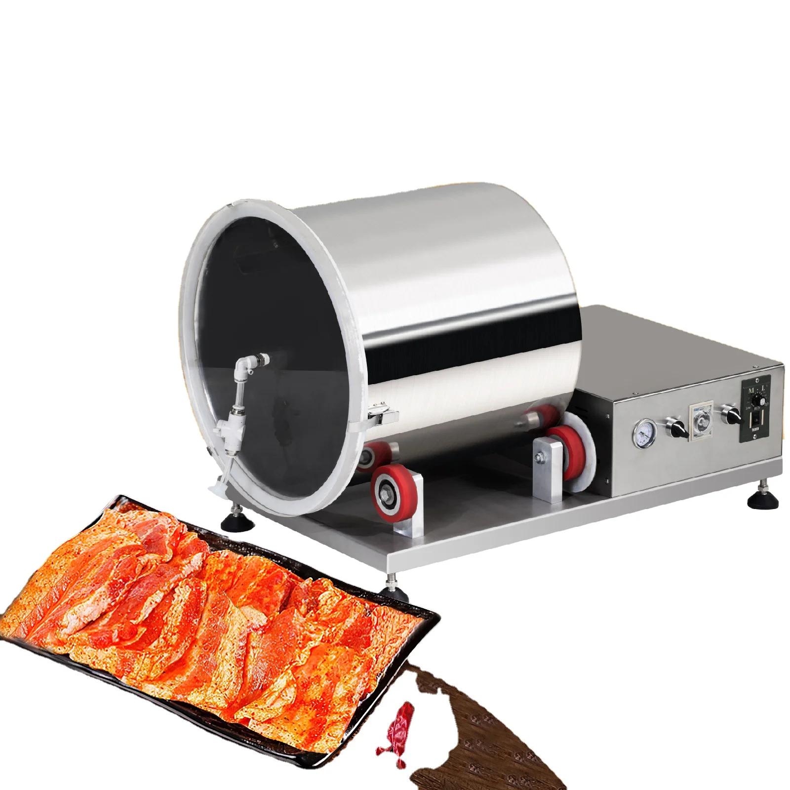 Commercial Vacuum Tumblers Pickling Machine Meat Fish Marinating Tumbler Salting Machine
Commercial Vacuum Tumblers Pickling Machine Meat Fish Marinating Tumbler Salting Machine