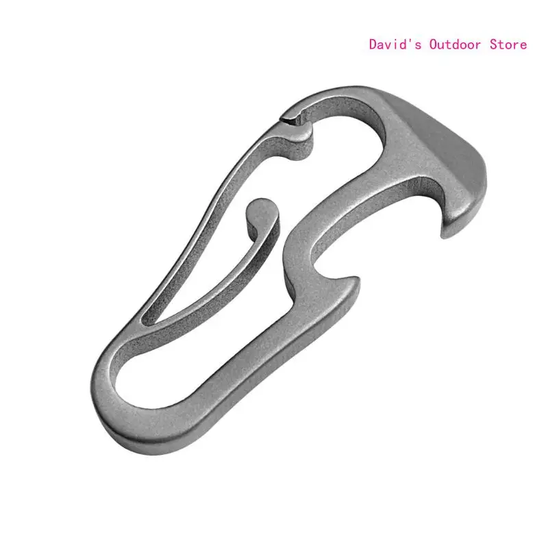 Titaniums Keychains Light Weight Keyring Durability Key Holder Outdoor Gadget for Outdoor Camping and Hiking X3UA
Titaniums Keychains Light Weight Keyring Durability Key Holder Outdoor Gadget for Outdoor Camping and Hiking X3UA