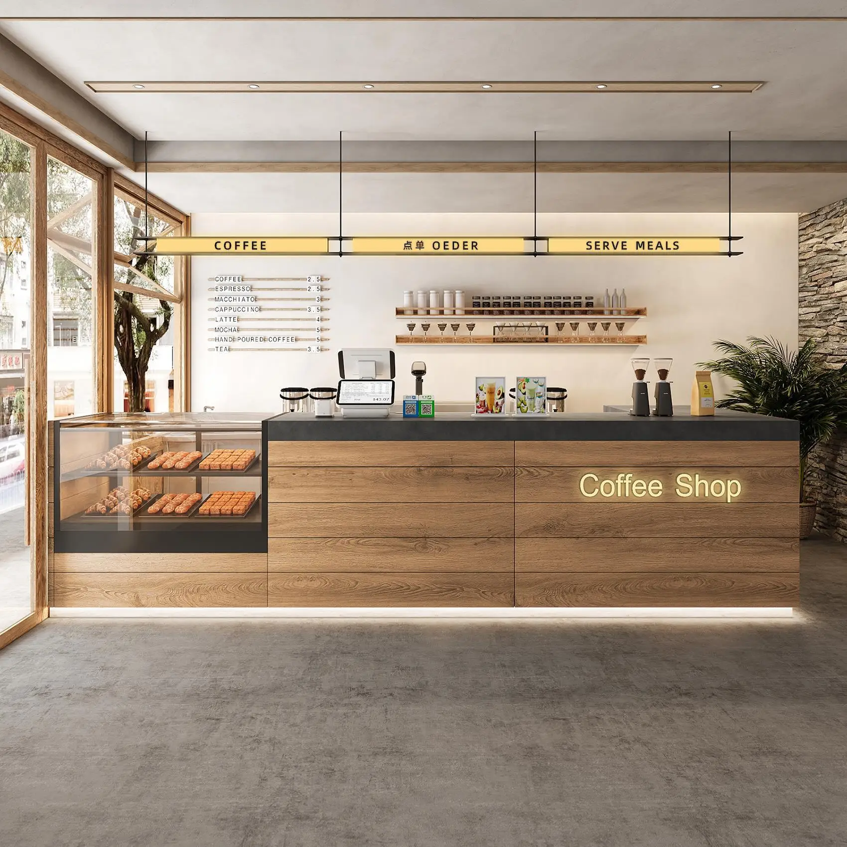 Simple cake dessert shop checkout page milk tea shop bar cafe reception desk bakery finished product
Simple cake dessert shop checkout page milk tea shop bar cafe reception desk bakery finished product