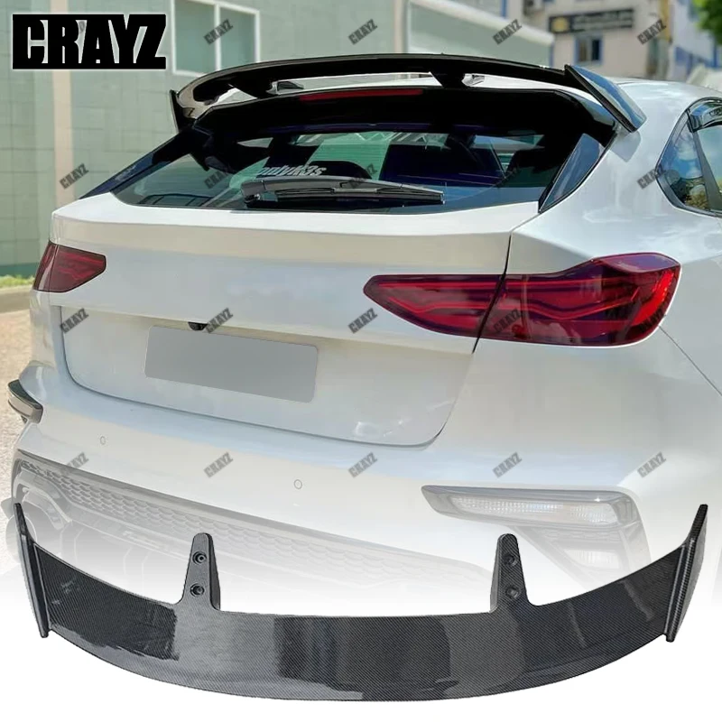 For KIA K3 GT Hatchback 2019 2020 2021 Carbon Fiber Look Gloss Black GT Style Car Rear Trunk Rear Roof ABS Spoiler Accessories
For KIA K3 GT Hatchback 2019 2020 2021 Carbon Fiber Look Gloss Black GT Style Car Rear Trunk Rear Roof ABS Spoiler Accessories