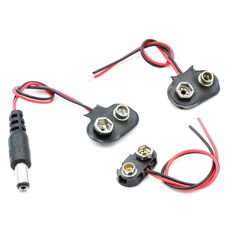 10~1000Pcs 9V Battery Buckle Compatible With UNO 2560 DUE DC3.5 Female Power Conversion Head
10~1000Pcs 9V Battery Buckle Compatible With UNO 2560 DUE DC3.5 Female Power Conversion Head