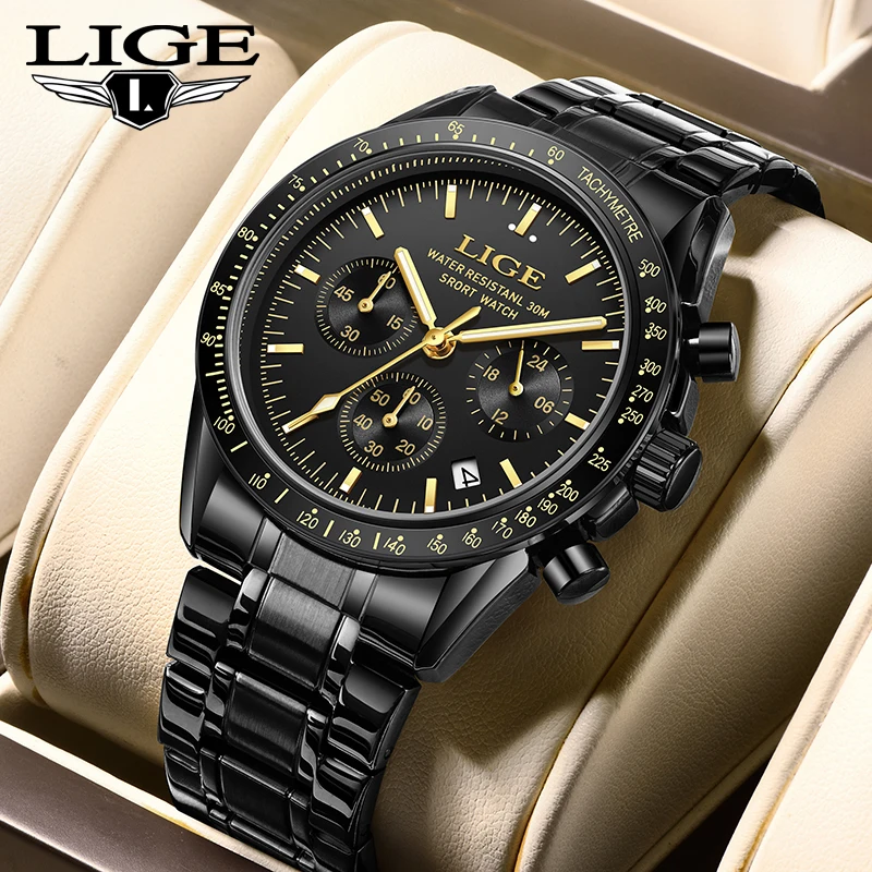 LIGE лучший бренд класса люкс мужские часы спортивные военные кварцевые наручные часы мужские модные водонепроницаемые часы с хронографом мужские Reloj Hombre
LIGE лучший бренд класса люкс мужские часы спортивные военные кварцевые наручные часы мужские модные водонепроницаемые часы с хронографом мужские Reloj Hombre