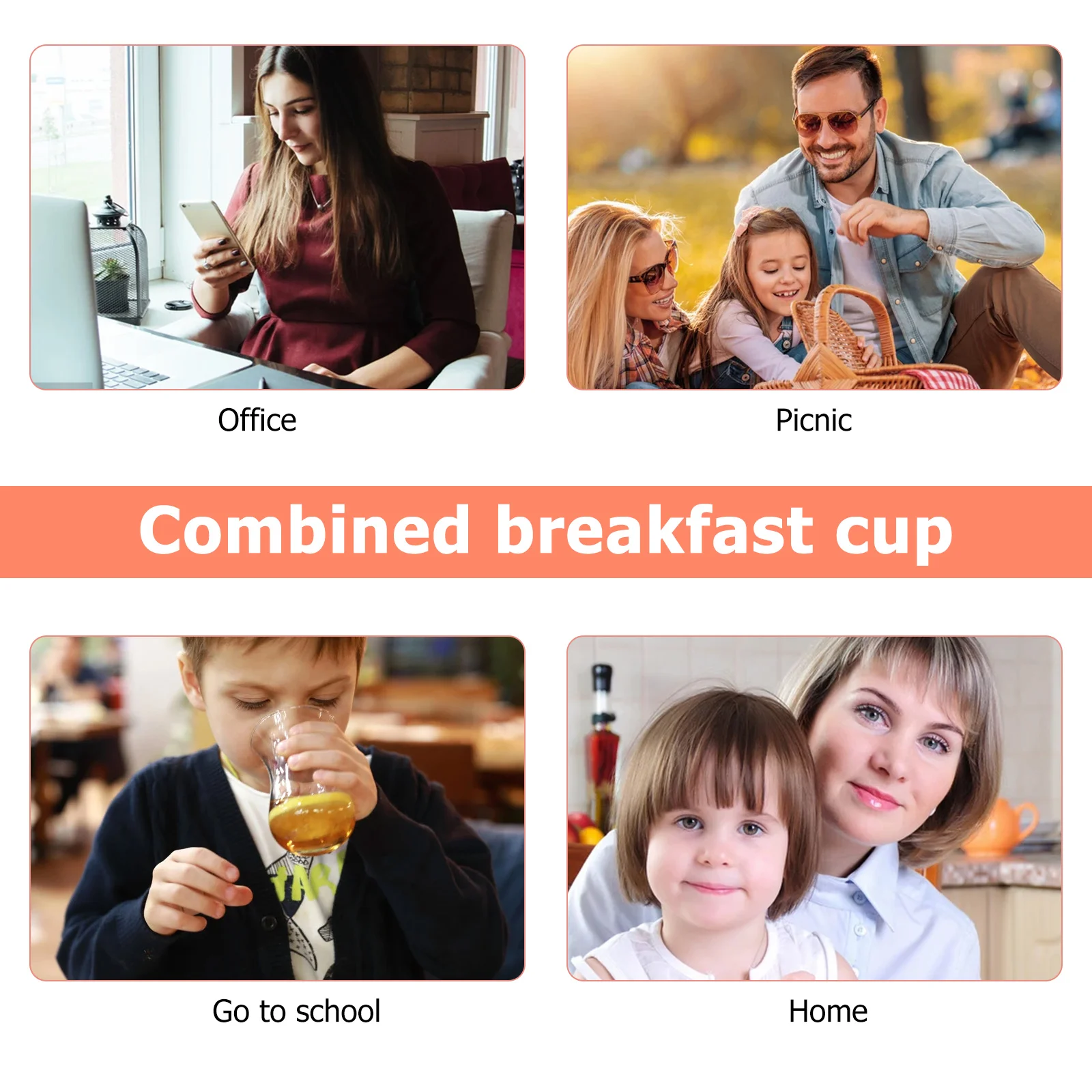 Children Breakfast Cup Kids Meal Prep Containers Complementary Food Safe PP AS Material Durable Storage Box Easy
Children Breakfast Cup Kids Meal Prep Containers Complementary Food Safe PP AS Material Durable Storage Box Easy