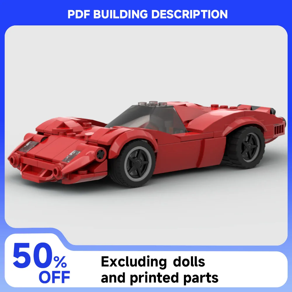 213PCS MOC Speed Series City Racing Sports Car Model Assembly Car Building Blocks DIY Toy Children's Boys New Year Gift Set
213PCS MOC Speed Series City Racing Sports Car Model Assembly Car Building Blocks DIY Toy Children's Boys New Year Gift Set