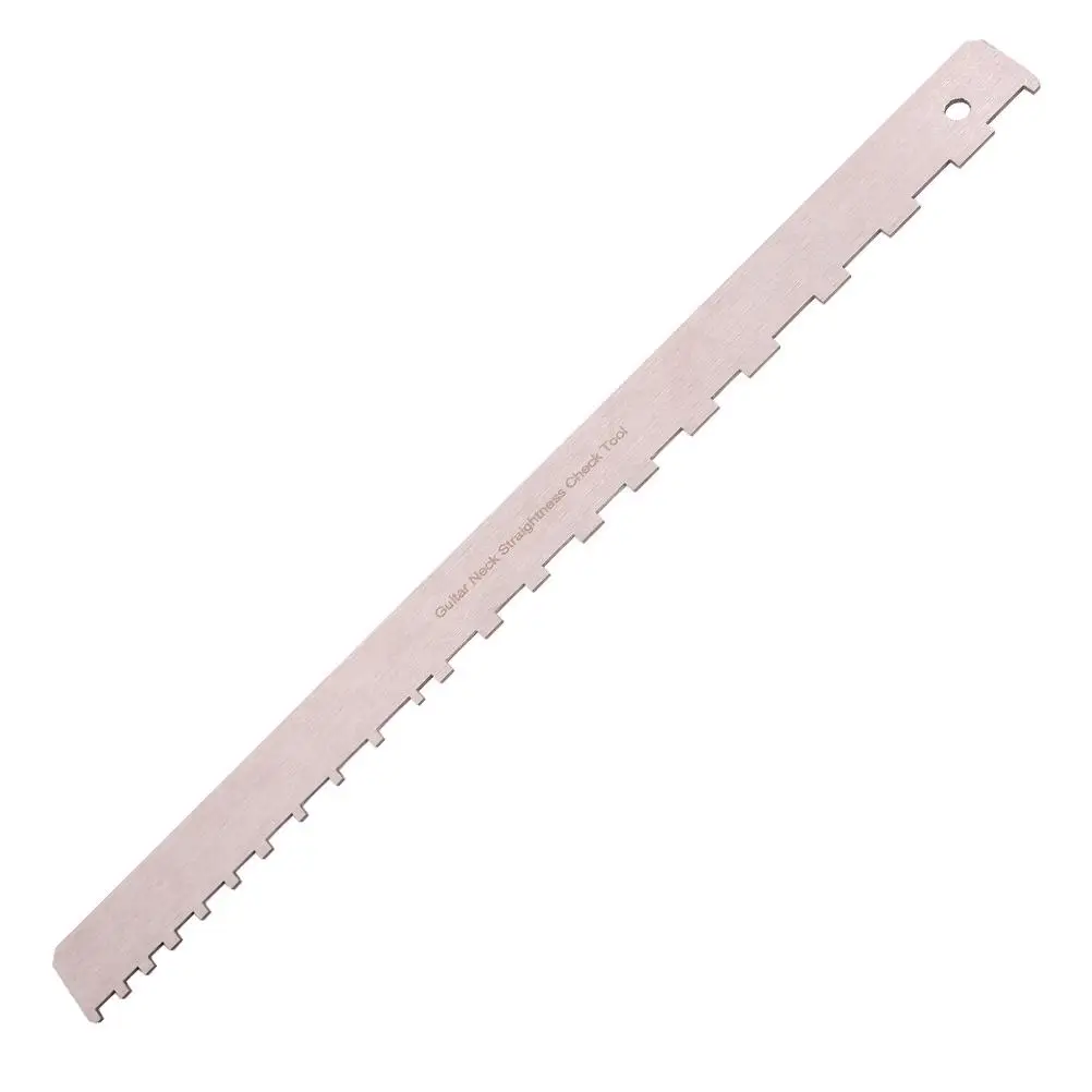 Neck Measurement Tool Notched Straight Edge Ruler String Action Gauge Luthiers Tool Measuring Guitar Repair Fretboard Ruler
Neck Measurement Tool Notched Straight Edge Ruler String Action Gauge Luthiers Tool Measuring Guitar Repair Fretboard Ruler