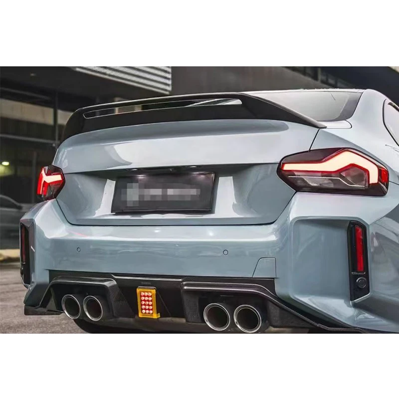 For BMW 2 Series G87 M2 2023+ AR Style Carbon Fiber Rear Spoiler Trunk Lip Lid Rear Spoiler Wing Splitter Car Body Kit
For BMW 2 Series G87 M2 2023+ AR Style Carbon Fiber Rear Spoiler Trunk Lip Lid Rear Spoiler Wing Splitter Car Body Kit