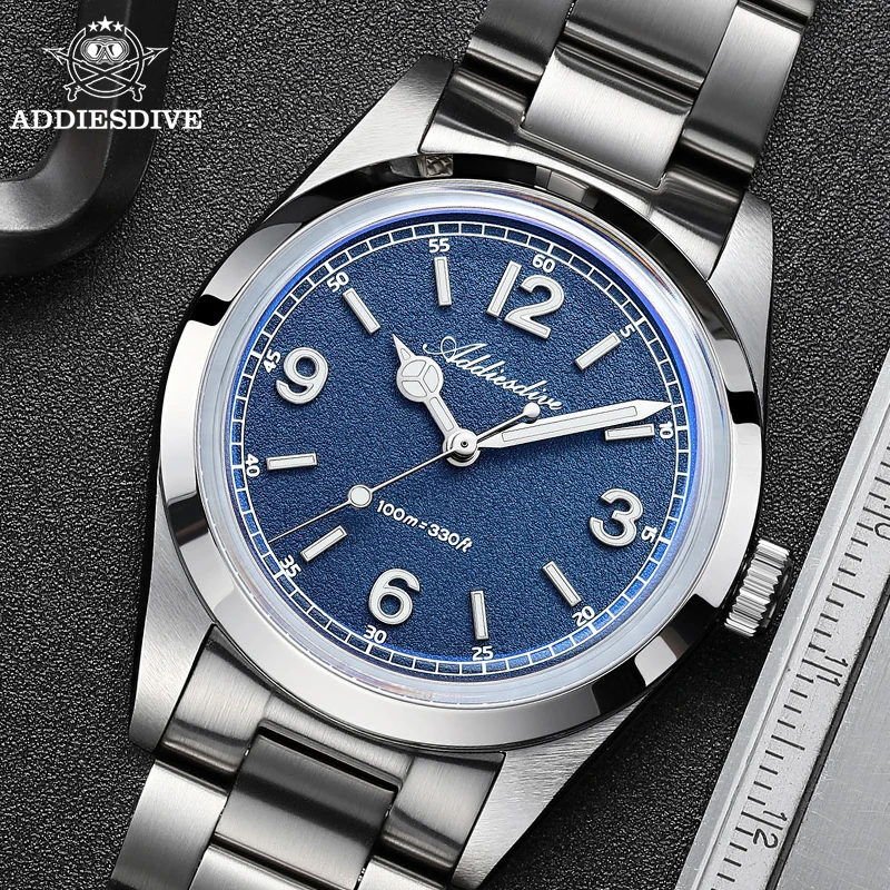 ADDIESDIVE Watch Men 36mm Luxury VH31 Quartz Wristwatch Luminous 100m Stainless Steel Men's Waterproof Wristwatch
ADDIESDIVE Watch Men 36mm Luxury VH31 Quartz Wristwatch Luminous 100m Stainless Steel Men's Waterproof Wristwatch