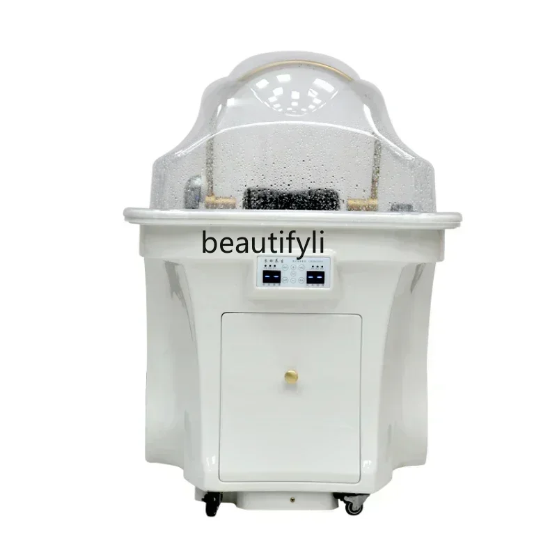 Movable Head Massager Water Storage Type Flat Lying Constant Temperature Water Circulation Fumigation Beauty Home Shampoo Chair
Movable Head Massager Water Storage Type Flat Lying Constant Temperature Water Circulation Fumigation Beauty Home Shampoo Chair
