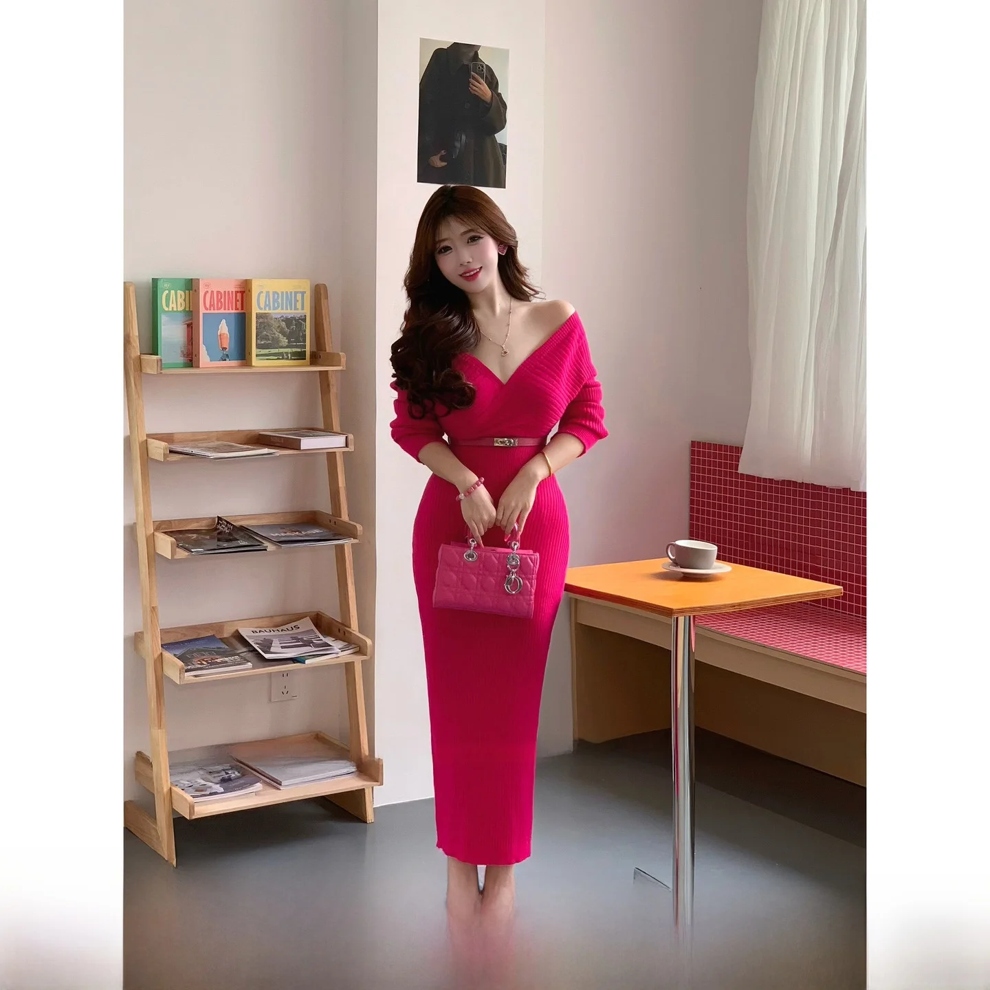 Slim Fit V-Ne Knitted Long Sve Wrap around Bodycon Dr Women Autumn Winter High End Feeling Soft Cloudy Face Hero Dr
Slim Fit V-Ne Knitted Long Sve Wrap around Bodycon Dr Women Autumn Winter High End Feeling Soft Cloudy Face Hero Dr