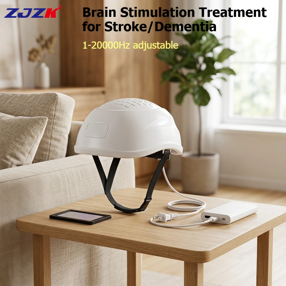 ZJZK Portable 1070nm NIR Light Therapy Brain Photobiomodulation Helmet Neurofeedback At Home for Brain Health Depression Anxiety
ZJZK Portable 1070nm NIR Light Therapy Brain Photobiomodulation Helmet Neurofeedback At Home for Brain Health Depression Anxiety