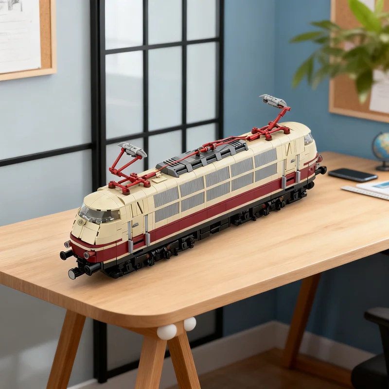 2562pcs MOC BR103 Tan Dark Red Train Model Building Blocks DIY Gift Creative Collectible Display Decor Premium Adult Kids Desk
2562pcs MOC BR103 Tan Dark Red Train Model Building Blocks DIY Gift Creative Collectible Display Decor Premium Adult Kids Desk