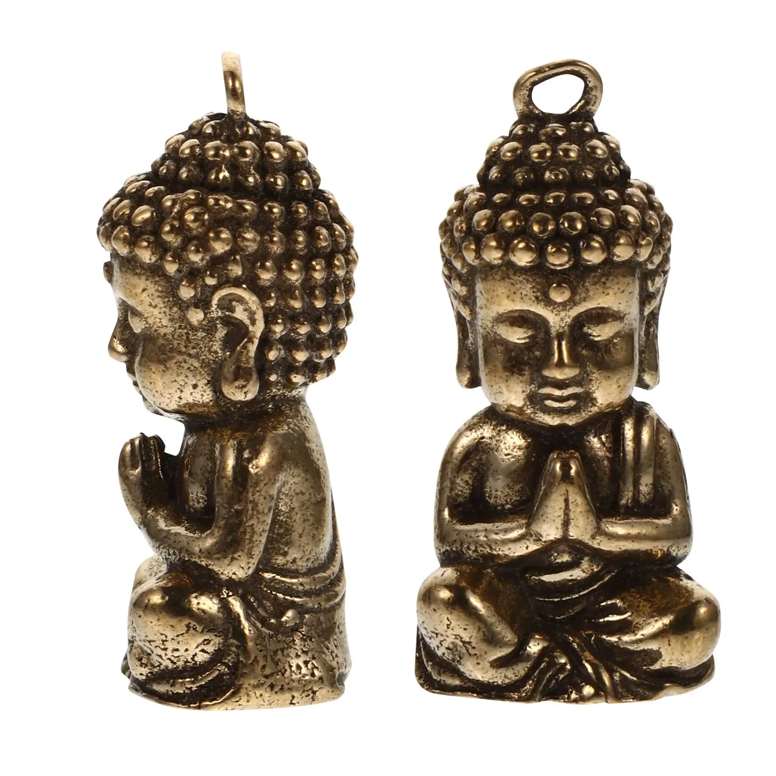 2 Pcs Brass Buddha Ornaments Chinese Style Necklace Jewelry Pendant Charm Craft Decoration DIY Accessories Component
2 Pcs Brass Buddha Ornaments Chinese Style Necklace Jewelry Pendant Charm Craft Decoration DIY Accessories Component