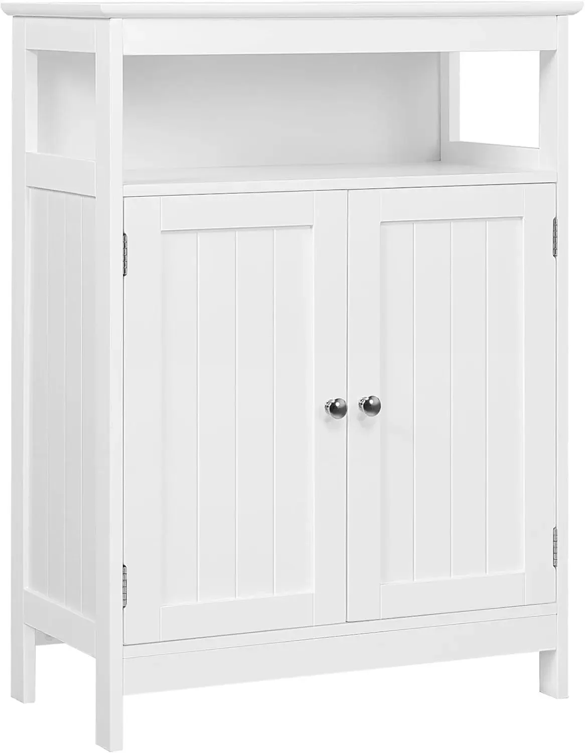 Bathroom Floor Storage Cabinet, Wooden Free Standing Storage Organizer with 2 Doors & Adjustable Shelves,for Living Room Hallway
Bathroom Floor Storage Cabinet, Wooden Free Standing Storage Organizer with 2 Doors & Adjustable Shelves,for Living Room Hallway