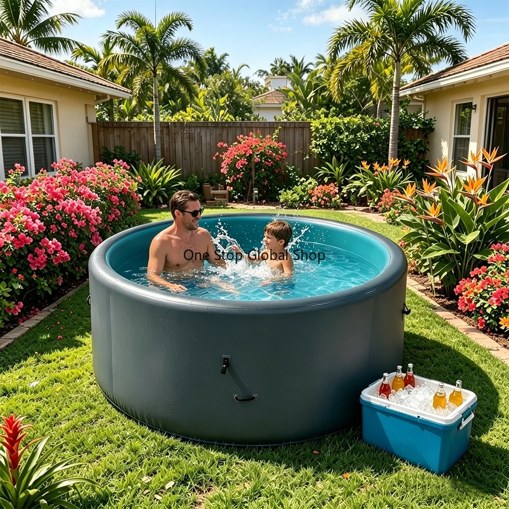 Portable PVC Drop Stitch Outdoor Garden Inflatable Children Swimming Pool for Home Playing Area
Portable PVC Drop Stitch Outdoor Garden Inflatable Children Swimming Pool for Home Playing Area