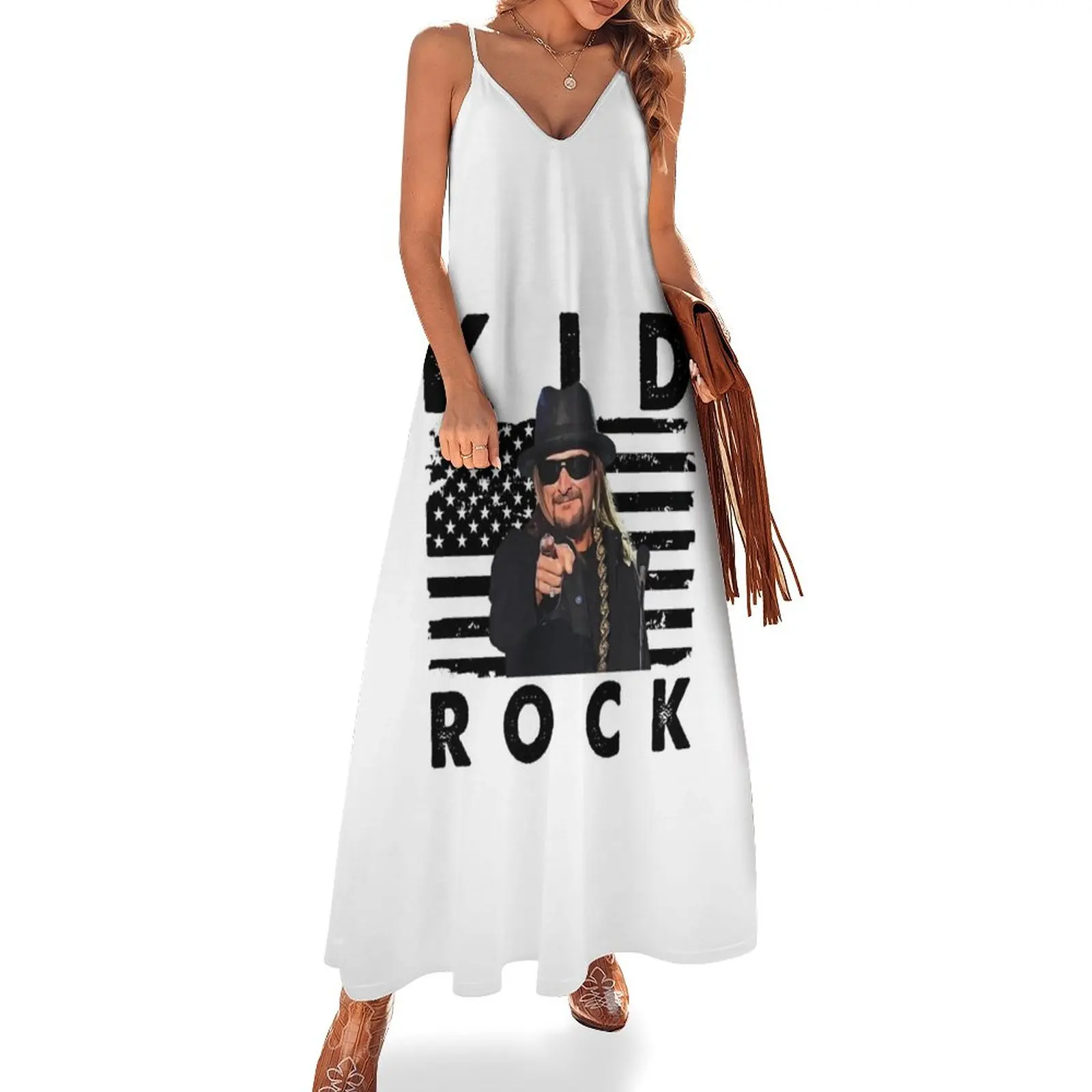 Retro American Flag Kid Rock Music Gift Sleeveless Dress Dresses for wedding party summer dresses women 2024
Retro American Flag Kid Rock Music Gift Sleeveless Dress Dresses for wedding party summer dresses women 2024