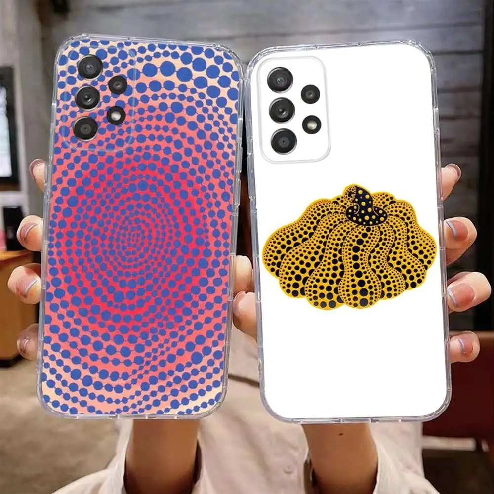 Y-yayoi K-Kusama Art Phone Case For Samsung Galaxy A,71,70,52,51,40,31,50,50S,30S,21S,12,10,Note20ultra Transparent Cover
Y-yayoi K-Kusama Art Phone Case For Samsung Galaxy A,71,70,52,51,40,31,50,50S,30S,21S,12,10,Note20ultra Transparent Cover