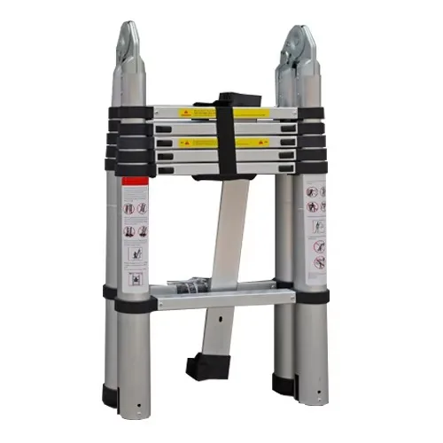 Double A-Frame Structural Design Aluminium Telescopic Ladder
Double A-Frame Structural Design Aluminium Telescopic Ladder