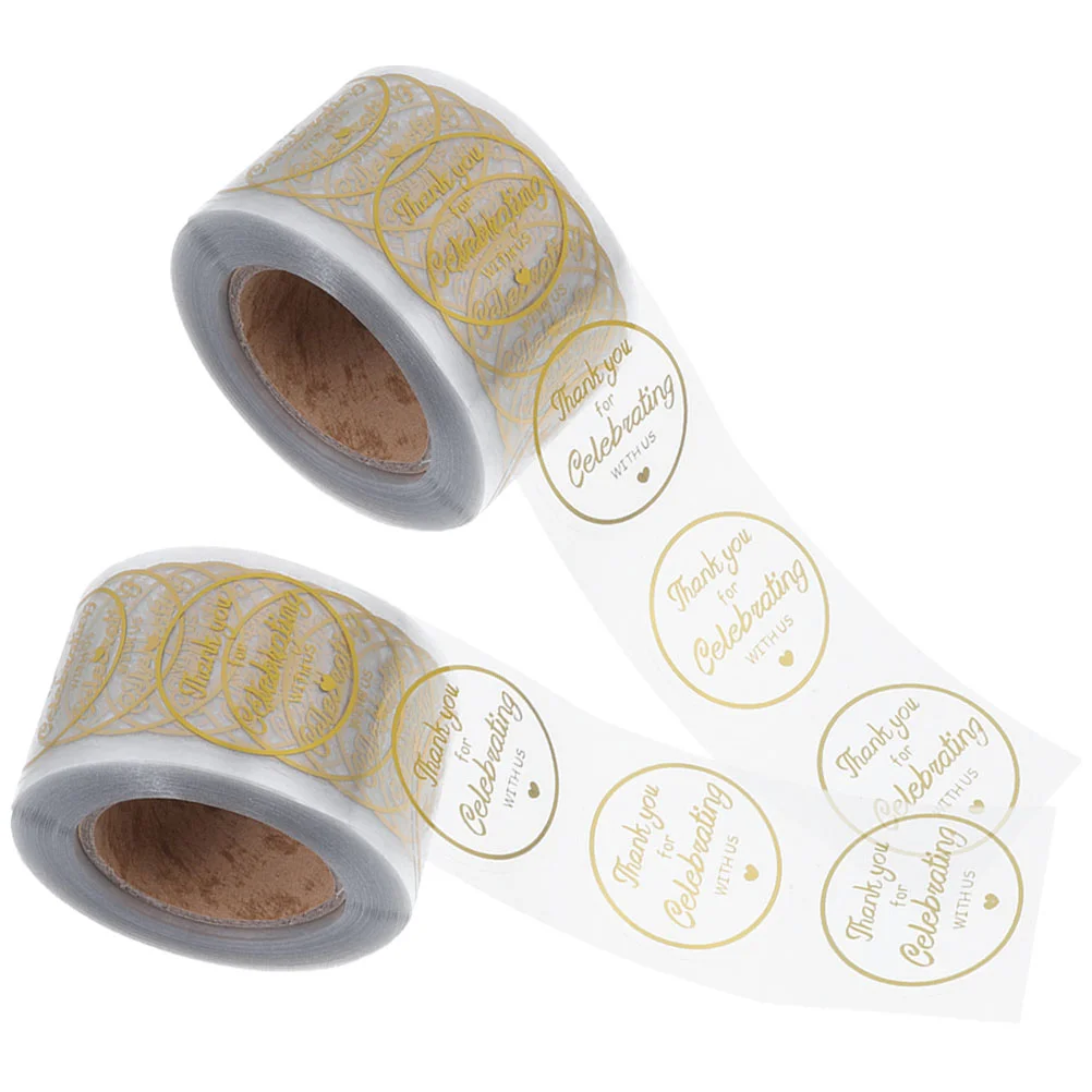 2 Rolls Sealing Thank You Stickers Round for Supporting My Small Business Packaging Golden Self-adhesive Paper Gift
2 Rolls Sealing Thank You Stickers Round for Supporting My Small Business Packaging Golden Self-adhesive Paper Gift