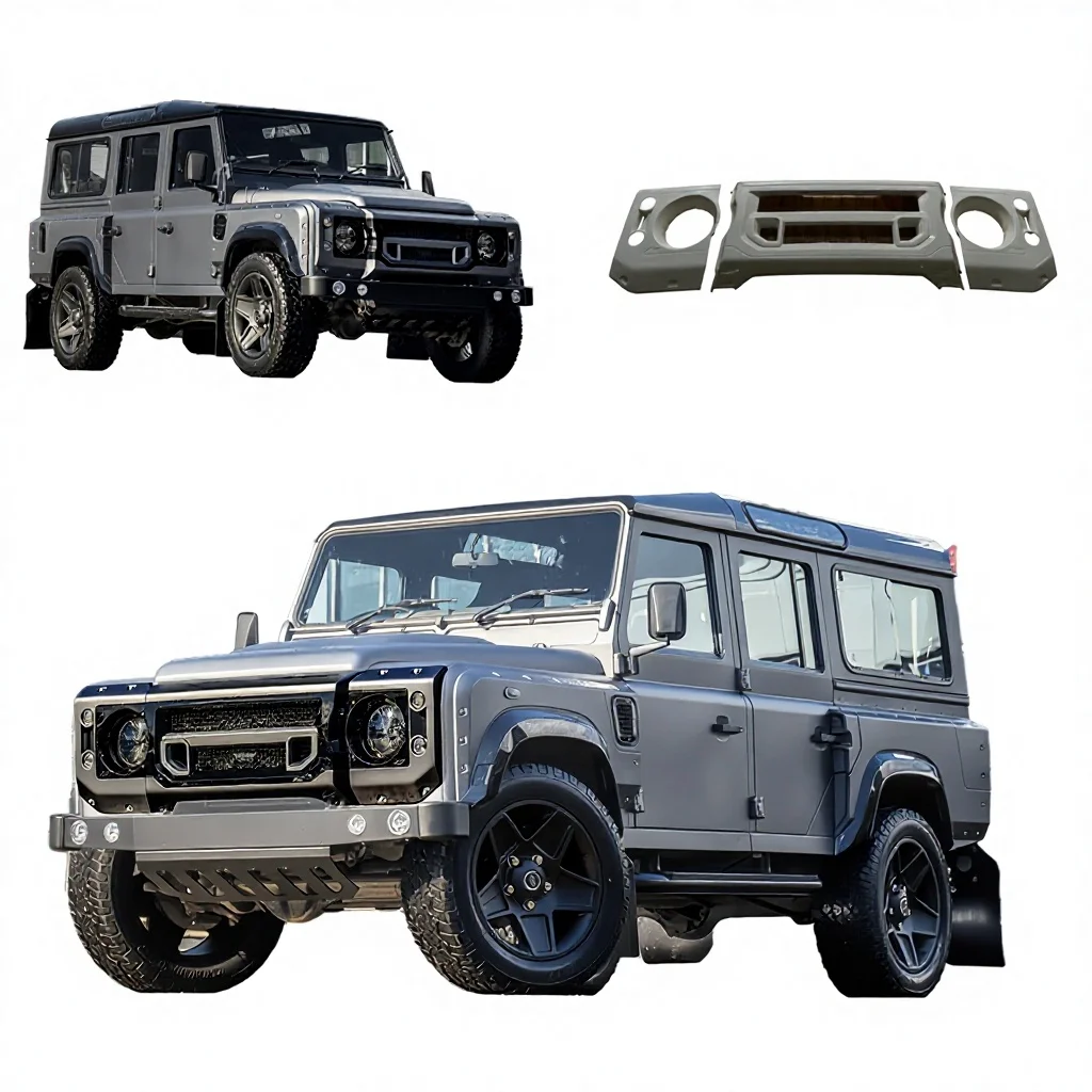For Land Rover Defender 90 110 Auto Parts Grille Engine Bonnet air Intake air Intake WideBody Kit for Headlight Cover
For Land Rover Defender 90 110 Auto Parts Grille Engine Bonnet air Intake air Intake WideBody Kit for Headlight Cover
