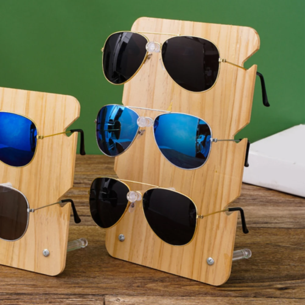 Glasses Display Stand Eyeglasses Holder Rack Sunglasses Desk Decor Wood Plastic Practical Simple Design Long Service
Glasses Display Stand Eyeglasses Holder Rack Sunglasses Desk Decor Wood Plastic Practical Simple Design Long Service