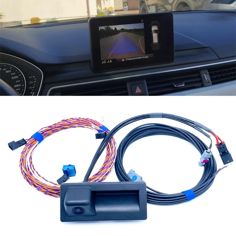 For Audi A4 B9 8W 3V0 827 566 L Rear View Trunk Handle Camera with Highline Guidance Line 3V0827566L
For Audi A4 B9 8W 3V0 827 566 L Rear View Trunk Handle Camera with Highline Guidance Line 3V0827566L