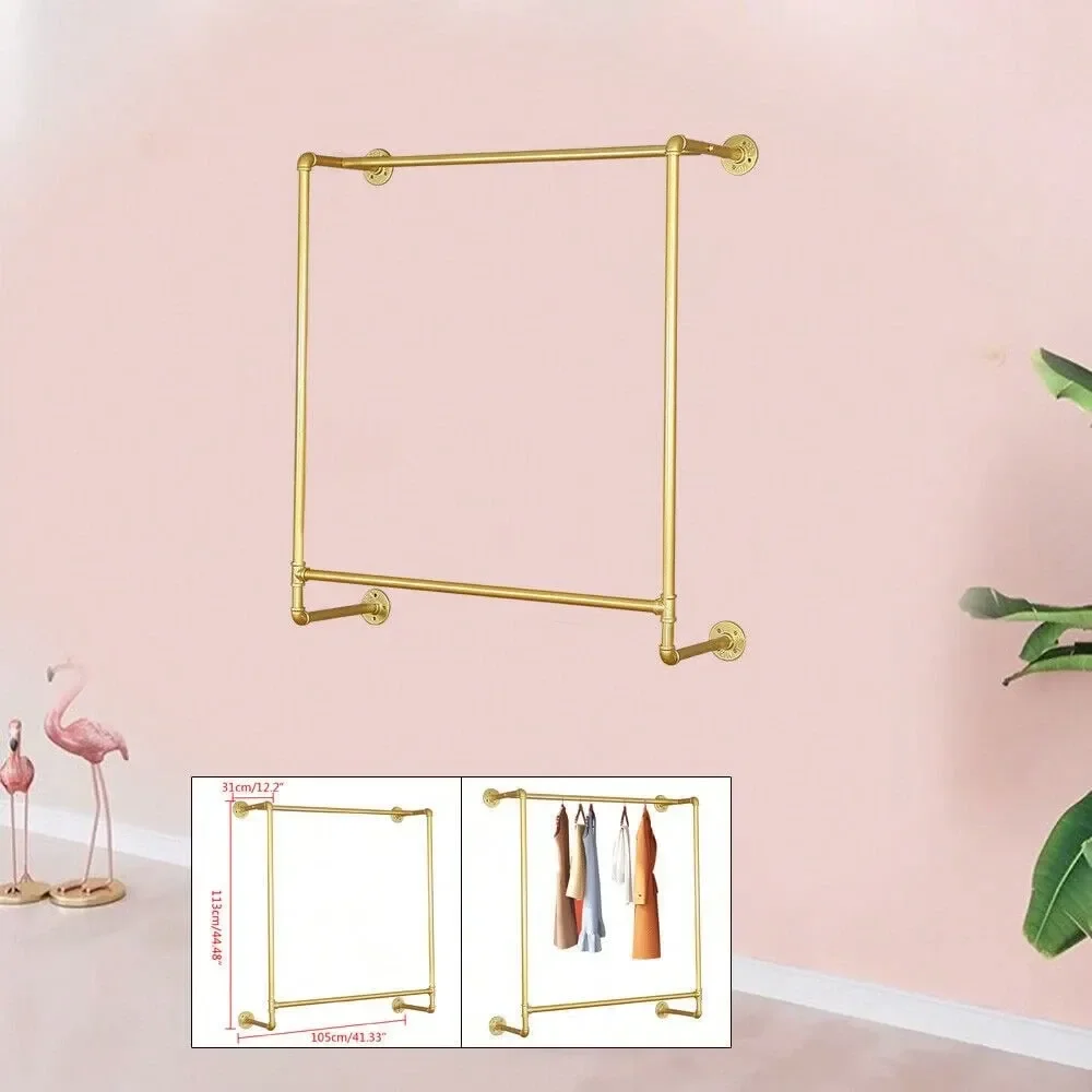 Mounted Clothes Rack Detachable Wall Hanging Bar Garment Rack SpaceSaver Halloween Decorations Halloween Costumes Autumn Decor
Mounted Clothes Rack Detachable Wall Hanging Bar Garment Rack SpaceSaver Halloween Decorations Halloween Costumes Autumn Decor