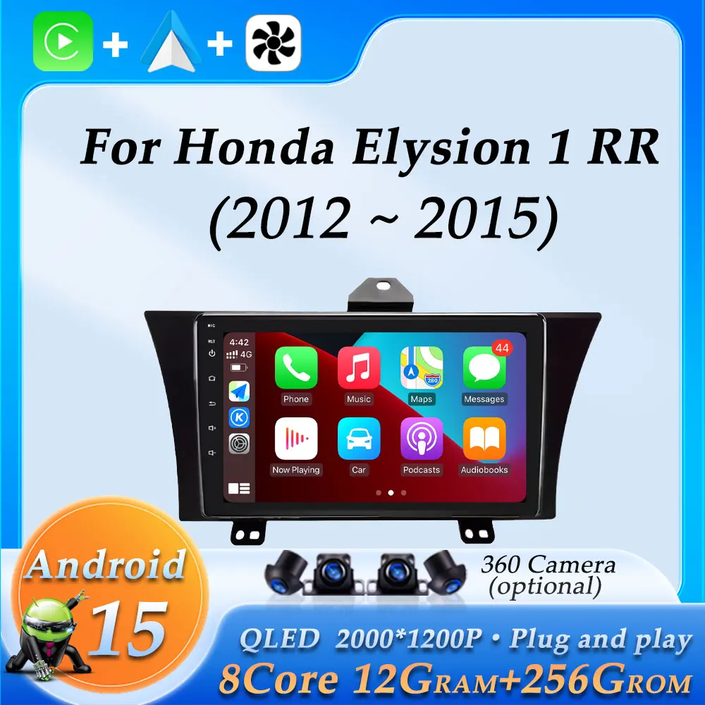 Wireless CarPlay for Honda Elysion 1 RR 2012 - 2015 Car Radio Audio Multimedia Video Player DSP Stereo GPS Navigation Bluetooth
Wireless CarPlay for Honda Elysion 1 RR 2012 - 2015 Car Radio Audio Multimedia Video Player DSP Stereo GPS Navigation Bluetooth